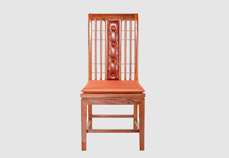 龙岩芙蓉榭中式实木餐椅效果图